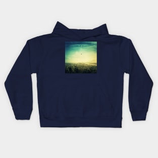 falling from the sky Kids Hoodie